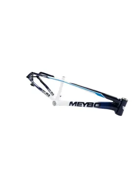 Meybo 2025 HSX Alloy Bmx Race Frame White/Navy/Blue